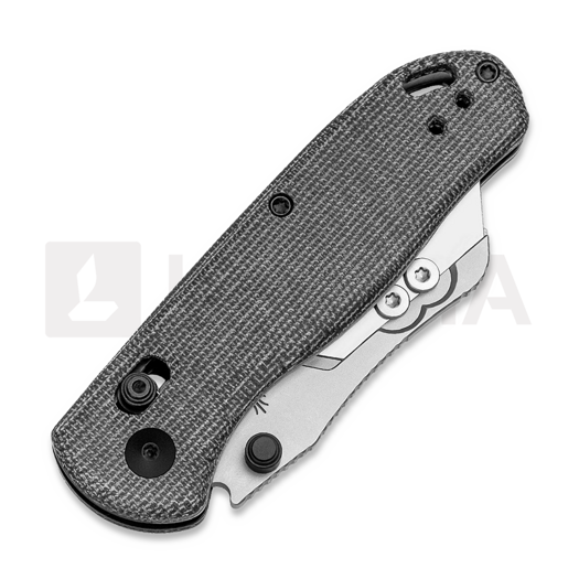 Kizer Cutlery Drop Bear Utility folding knife, Black Micarta