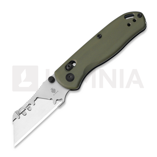 Kizer Cutlery Drop Bear Utility 折叠刀, Green G-10