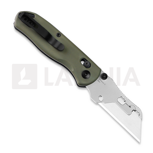 Kizer Cutlery Drop Bear Utility kääntöveitsi, Green G-10