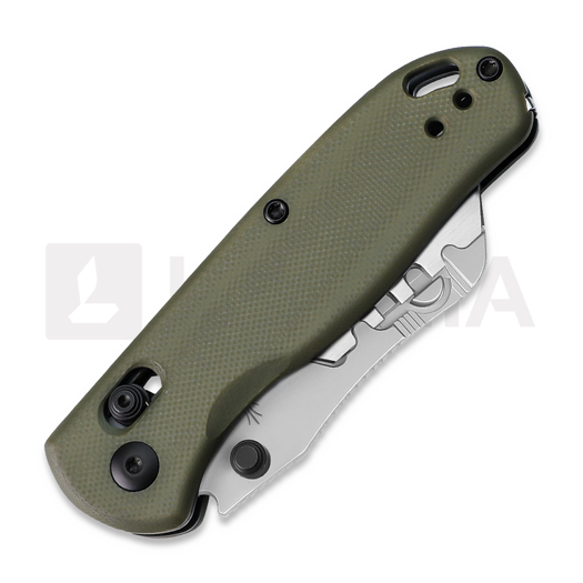 Kizer Cutlery Drop Bear Utility kääntöveitsi, Green G-10
