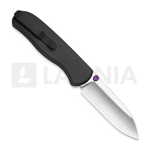 Kizer Cutlery Drop Bear Zero Elmax sulankstomas peilis, Black Aluminum, Satin