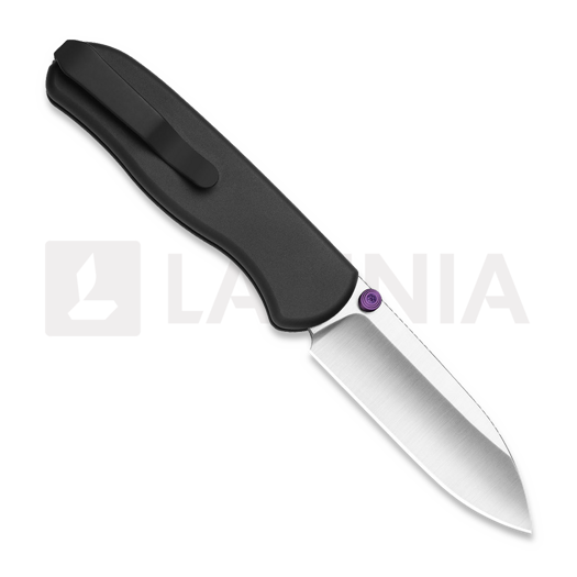 Kizer Cutlery Drop Bear Zero Elmax kääntöveitsi, Black Aluminum, Satin