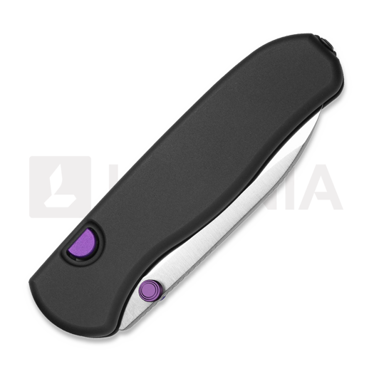 Kizer Cutlery Drop Bear Zero Elmax sulankstomas peilis, Black Aluminum, Satin