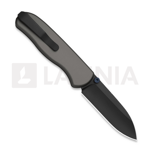 Kizer Cutlery Drop Bear Zero Elmax sulankstomas peilis, Gray Aluminum, DLC