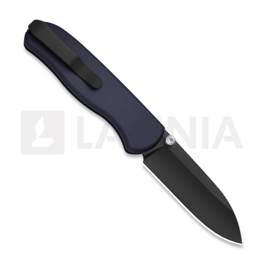 Coltello pieghevole Kizer Cutlery Drop Bear Zero M390, Dark Blue Aluminum, DLC