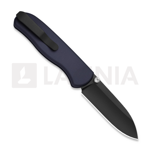 Kizer Cutlery Drop Bear Zero M390 sulankstomas peilis, Dark Blue Aluminum, DLC