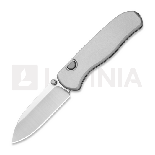Kizer Cutlery Drop Bear Zero M390 접이식 나이프, Light Gray Aluminum, Satin