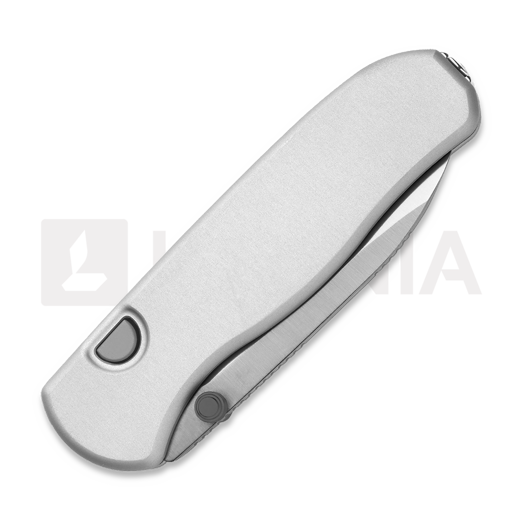 Kizer Cutlery Drop Bear Zero M390 kääntöveitsi, Light Gray Aluminum, Satin