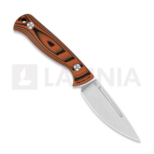 Kizer Cutlery Evenki 2 peilis, Orange/Black G-10, Stonewashed