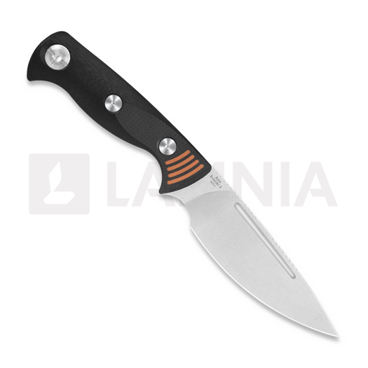 Coltello Kizer Cutlery Evenki 3, Black G-10, Stonewashed