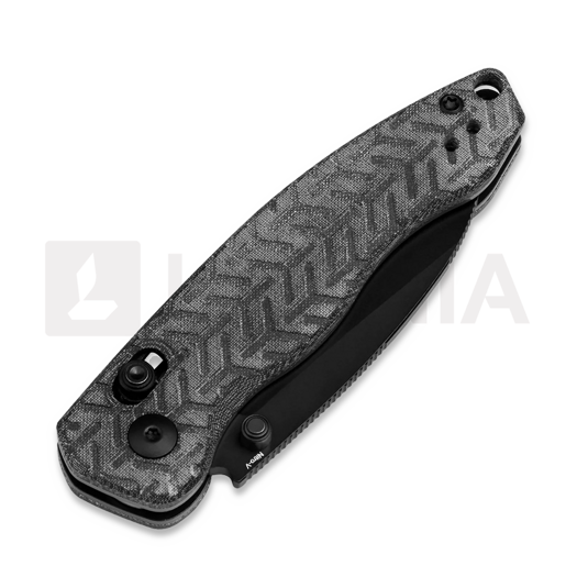 Kizer Cutlery Exist Nitro-V kääntöveitsi, Black Micarta