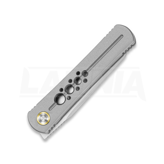 Kizer Cutlery Feist 2 X Series Reverse Tanto sulankstomas peilis, Gray Titanium, Stonewash