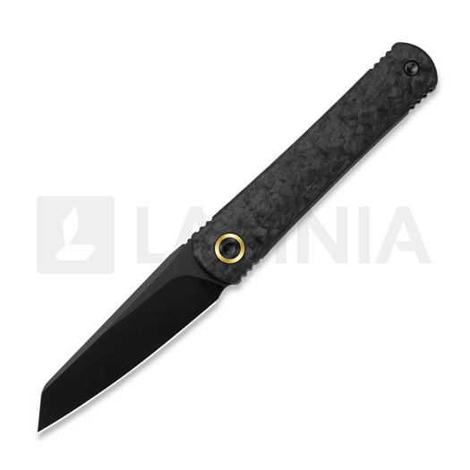 Kizer Cutlery Feist 3 S90V 折叠刀, DLC Titanium & Carbon Fiber, DLC Ultra