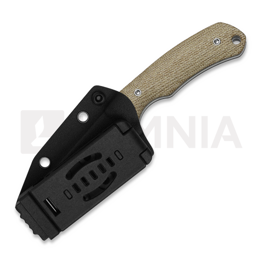 Kizer Cutlery Field Mouse 14C28N Messer, Brown Norplex Ultrex, Satin