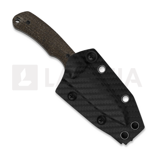 Kizer Cutlery Field Mouse 3-Layer Composite Messer, GID Canvas Micarta