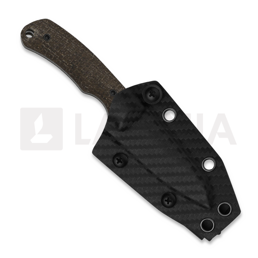 Kizer Cutlery Field Mouse 3-Layer Composite Messer, GID Canvas Micarta