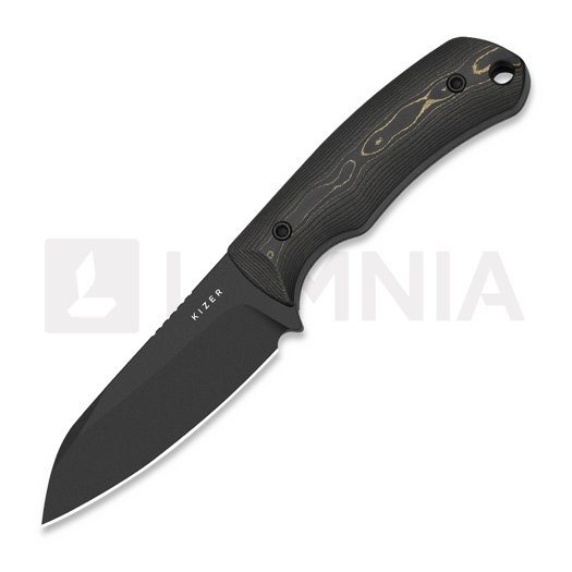Kizer Cutlery Field Mouse 3V Messer, Gold Camo FatCarbon