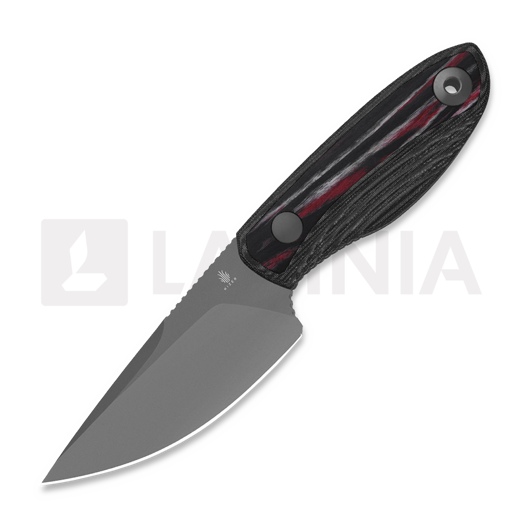 Нож Kizer Cutlery Finch AEB-L, Black Micarta & Multicolor Reconstituted Wood, Stonewash PVD