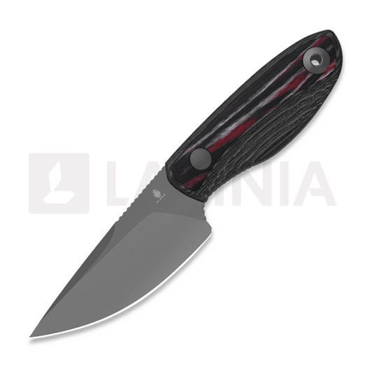 Нож Kizer Cutlery Finch AEB-L, Black Micarta & Multicolor Reconstituted Wood, Stonewash PVD
