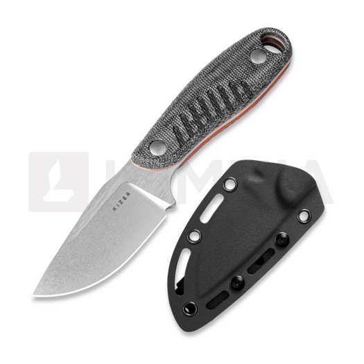 Kizer Cutlery Hare Nitro-V veitsi, Black Micarta