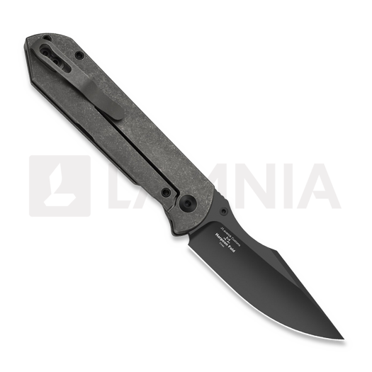 Navaja Kizer Cutlery Harpoon Fold Elmax, Gray Titanium, DLC