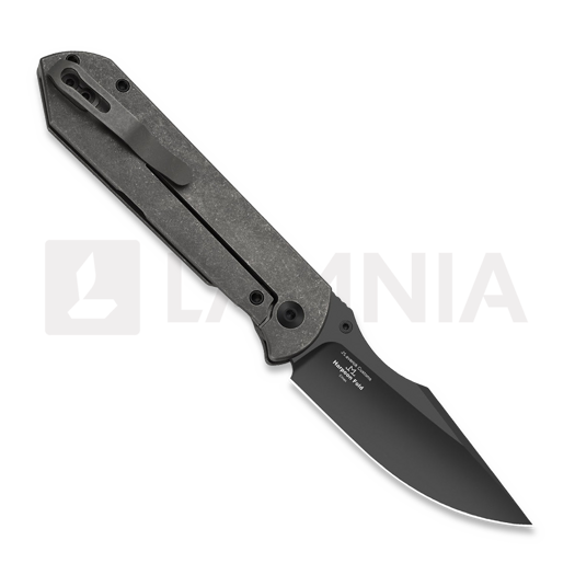 Kizer Cutlery Harpoon Fold Elmax kääntöveitsi, Gray Titanium, DLC