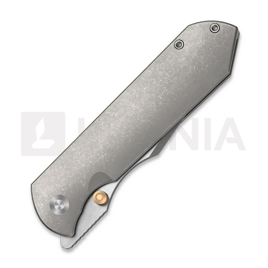 Kizer Cutlery Harpoon Fold Elmax kääntöveitsi, Gray Titanium, Stonewash/Satin