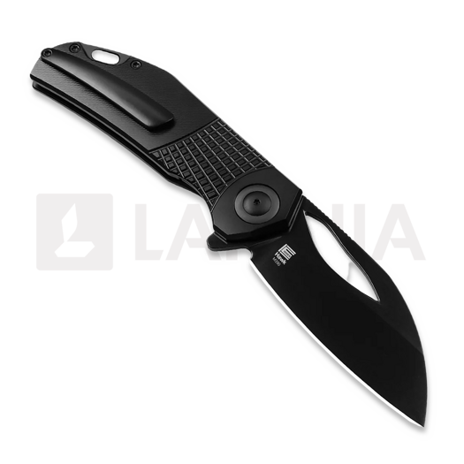 Kizer Cutlery Hawk sulankstomas peilis, Black Titanium, Polished DLC