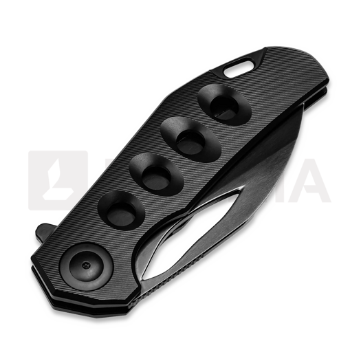 Kizer Cutlery Hawk kääntöveitsi, Black Titanium, Polished DLC