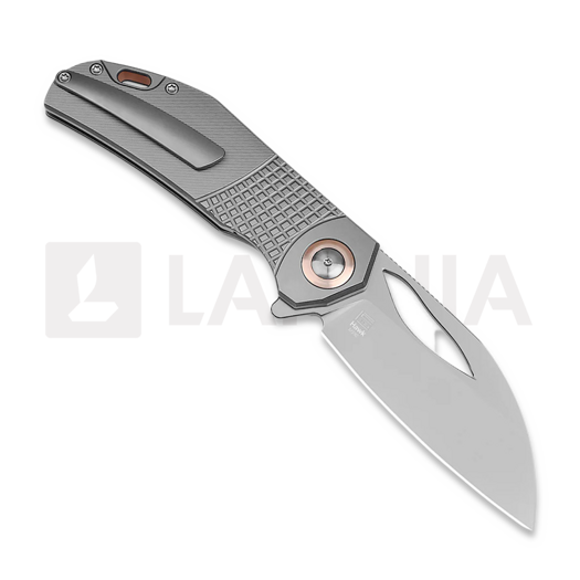 Kizer Cutlery Hawk S45VN kääntöveitsi, Titanium, Stonewash