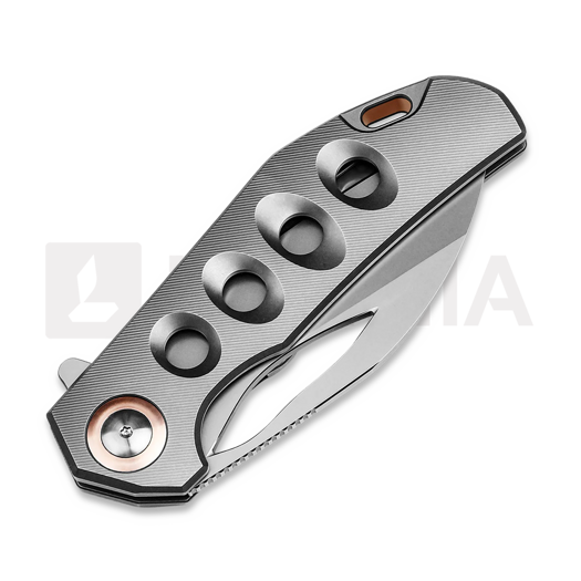 Zavírací nůž Kizer Cutlery Hawk S45VN, Titanium, Stonewash