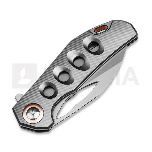 Kizer Cutlery Hawk S45VN kääntöveitsi, Titanium, Stonewash