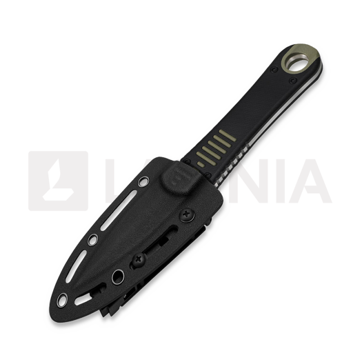 Pugnale Kizer Cutlery Hidden Agenda AEB-L, Black & Green G-10