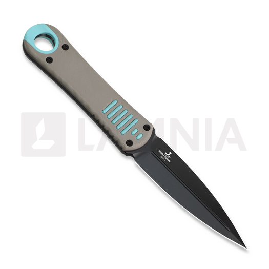 Pugnale Kizer Cutlery Hidden Agenda AEB-L, Grey & Blue G-10