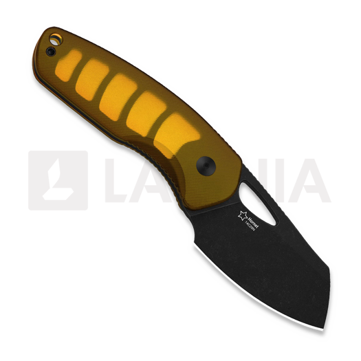 Couteau Kizer Cutlery Hornet 14C28N, Amber PEI, Black PVD & Stonewash