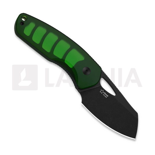 Нож Kizer Cutlery Hornet 14C28N, Green Acrylic, Black PVD & Stonewash