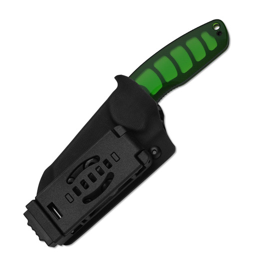 Нож Kizer Cutlery Hornet 14C28N, Green Acrylic, Black PVD & Stonewash
