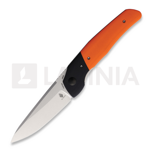 Kizer Cutlery In Yan Black And Orange kääntöveitsi