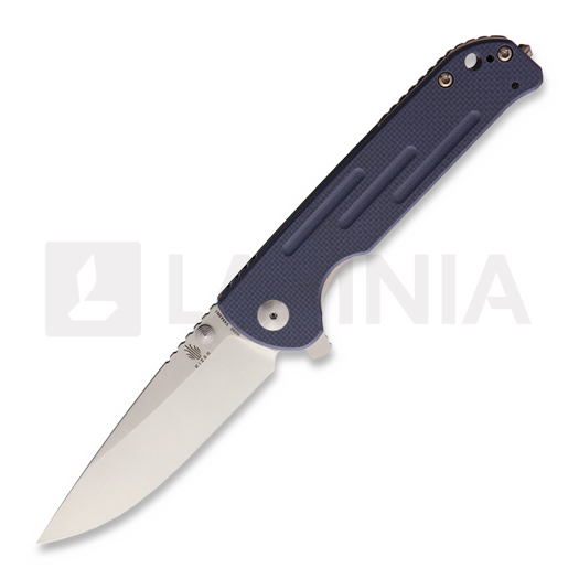 Kizer Cutlery Justice Linerlock Blue összecsukható kés