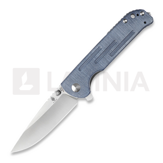 Kizer Cutlery Justice Linerlock összecsukható kés, kék