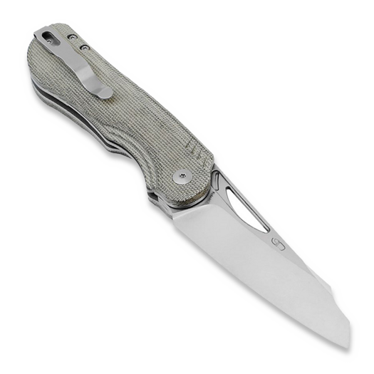 Zavírací nůž Kizer Cutlery Kobold 2.0 Linerlock, Green Micarta