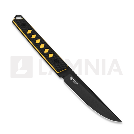 Kizer Cutlery Kwaiken Nitro-V peilis, Black & Yellow G-10
