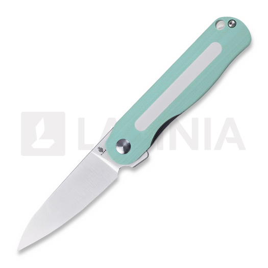 Kizer Cutlery Latt Vind Mini 접이식 나이프, green/white