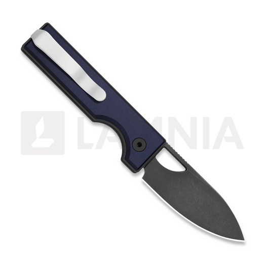 Kizer Cutlery Little Ringbo AEB-L kääntöveitsi, Blue Aluminum, Gray Stonewash
