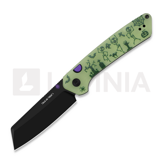 Saliekams nazis Kizer Cutlery Madrac 2026 Halloween Special, Black PVD 14C28N, GID G-10