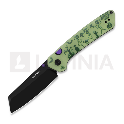 Saliekams nazis Kizer Cutlery Madrac 2026 Halloween Special, Black PVD 14C28N, GID G-10