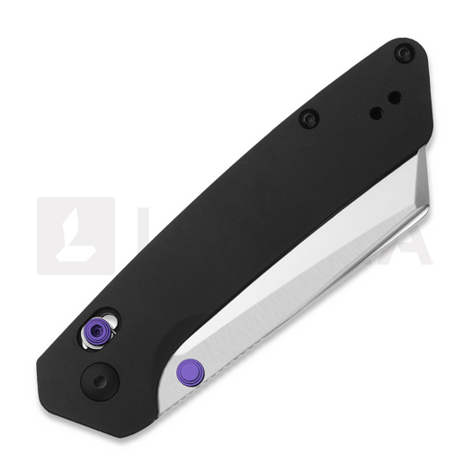 Kizer Cutlery Madrac CL AirTi M390 kääntöveitsi, Black Aluminum, Satin
