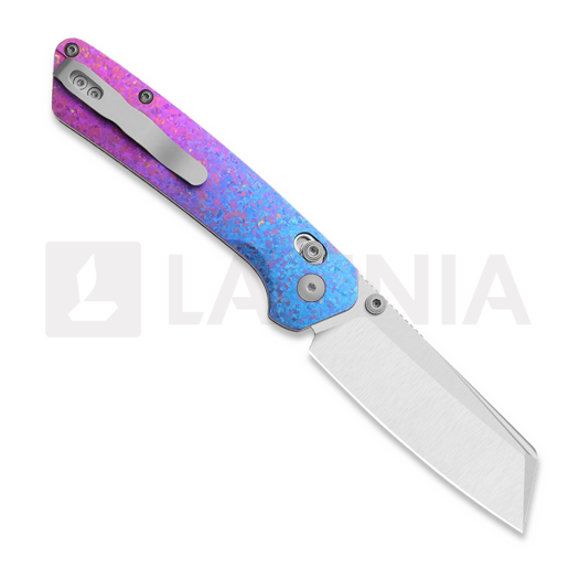 Kizer Cutlery Madrac CL AirTi M390 k&auml;&auml;nt&ouml;veitsi, Crystallized Titanium, Satin