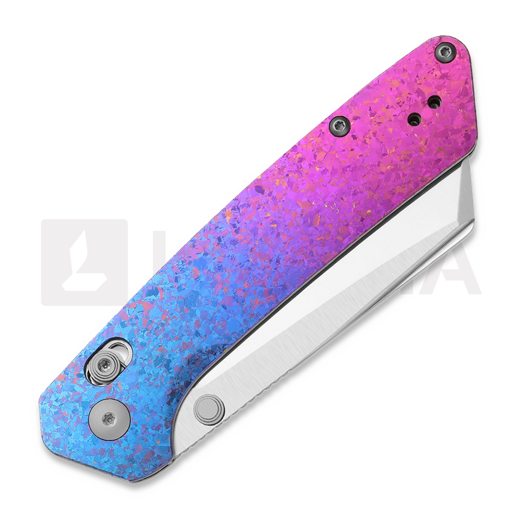 Kizer Cutlery Madrac CL AirTi M390 kääntöveitsi, Crystallized Titanium, Satin