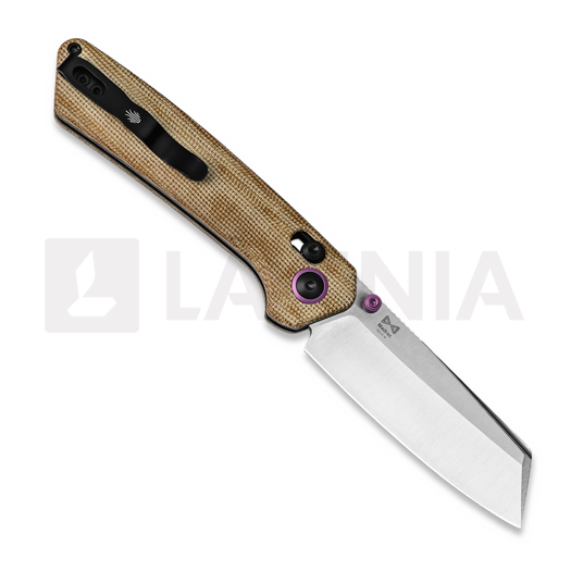 Kizer Cutlery Madrac Nitro-V, Brown Micarta